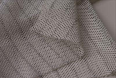 Suction and discharge hollow strip fabric